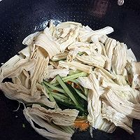 炒腐竹的做法图解6