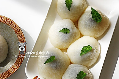 豆沙麻糬