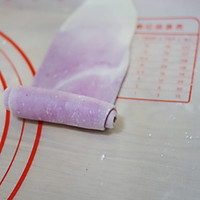紫薯螺旋蛋黄酥的做法图解10