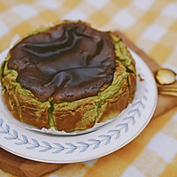 抹茶巴斯克芝士蛋糕超简单网红蛋糕的做法图解6