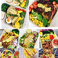 轻食沙拉，轻食沙拉做法，减脂沙拉的做法图解1