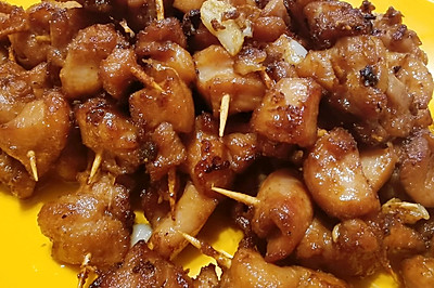 孩子点名菜：鸡胸牙签肉