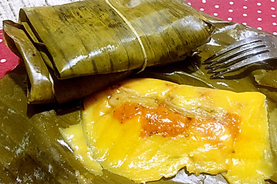 伯利兹美食Tamale（玉米粉蒸肉）