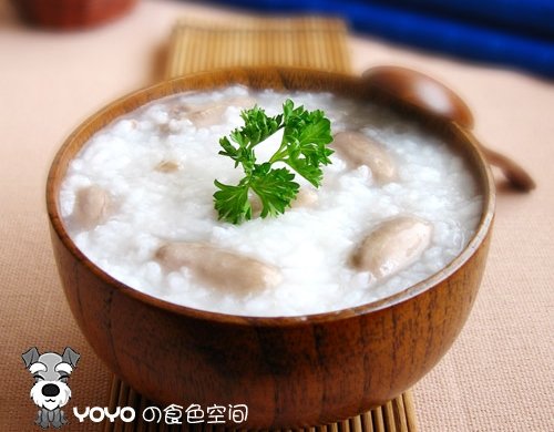 美味鸡心粥