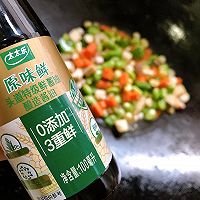 鲜味杂炒舀着吃！豆腐虾仁青豆粒的做法图解8