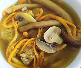 鲜菇排骨汤的做法