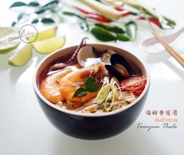 南洋风味--海鲜冬阴汤/Tomyum Thale的做法