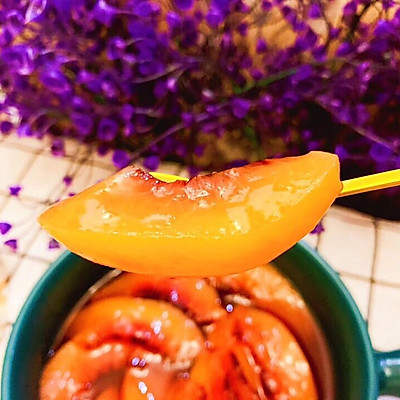 宝宝辅食食谱   黄桃罐头