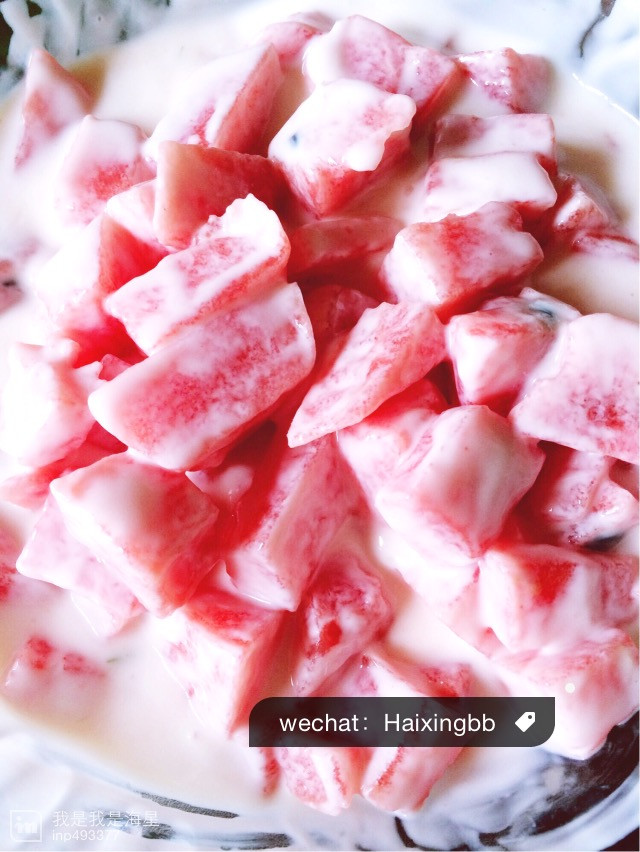 西瓜酸奶（夏季清凉解暑）的做法