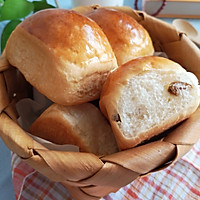 葡萄干小面包的做法图解17