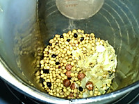 百合莲子豆浆的做法图解3