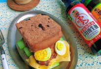 #东古525掌勺节#周末Brunch❗️香酥鸡排三明治的做法