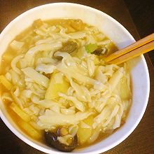 土豆肉片面