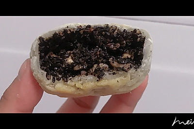香煎花生芝麻糯米饼