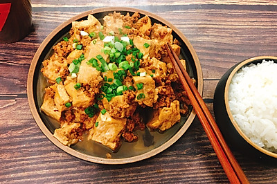 下饭菜：肉沫豆腐