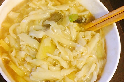土豆肉片面