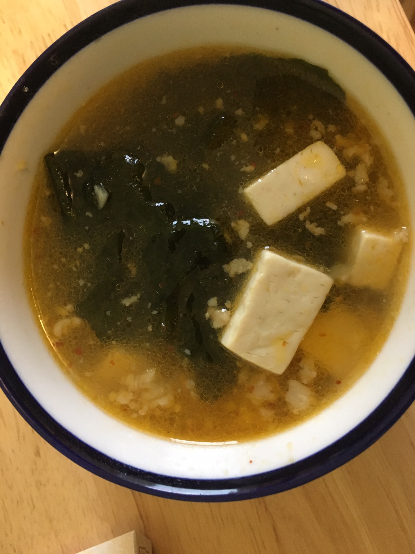 海带豆腐汤的家常做法