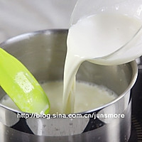椰香牛奶小方的做法图解6