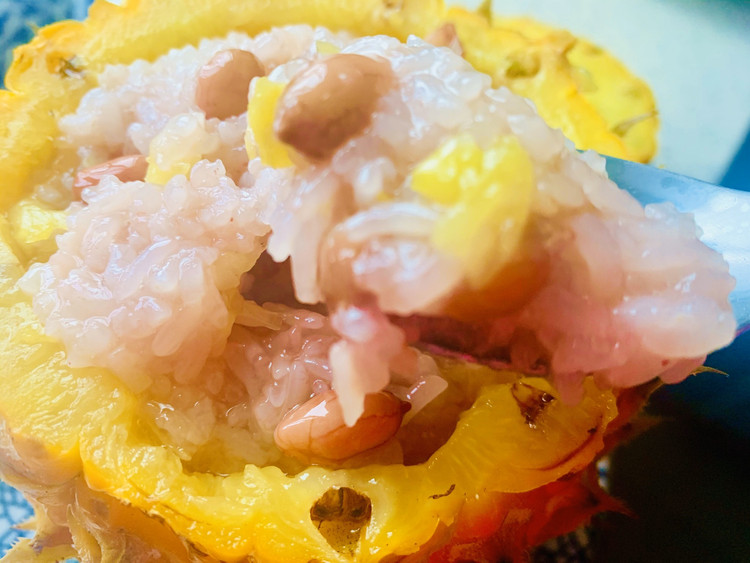 菠萝（凤梨）糯米饭的做法