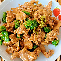#零腹担吃夜宵#青椒牛肉片的做法图解5