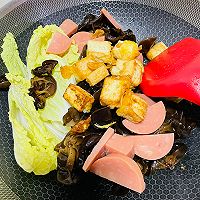 白菜豆腐煲的做法图解3