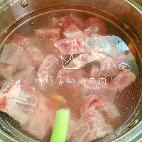 萝卜烧排骨的做法图解3
