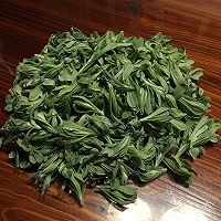 艾草戚风小蛋糕～#豆果五周年#的做法图解1