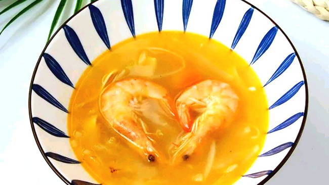 萝卜丝鲜虾汤的做法