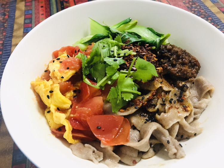 黑麦面的扯面，面食的新新人类的做法