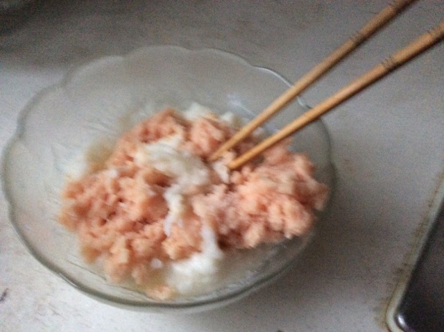 山药鸡肉饼的做法图解5