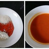 快手菜#茄汁手撕兔腿肉的做法图解2