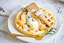 孩子爱吃的早餐华夫饼 15分钟搞定 免烤箱#我们约饭吧#的做法