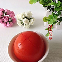 西红柿花朵饭～宝宝餐#全民赛西红柿炒鸡蛋#的做法图解2