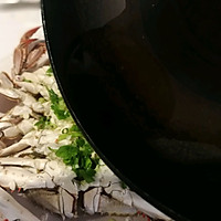 #春季减肥，边吃边瘦#葱油梭子蟹的做法图解10