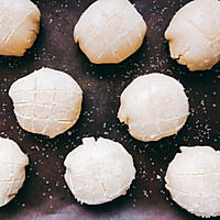 『经典甜面包』日式菠萝包的做法图解13