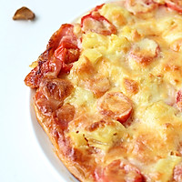 水果脆皮肠薄底披萨的做法图解19