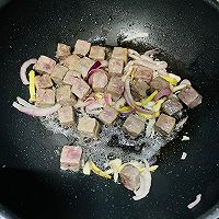 #米饭最强CP#超级无敌下饭的神菜土豆黑椒牛肉粒的做法图解4