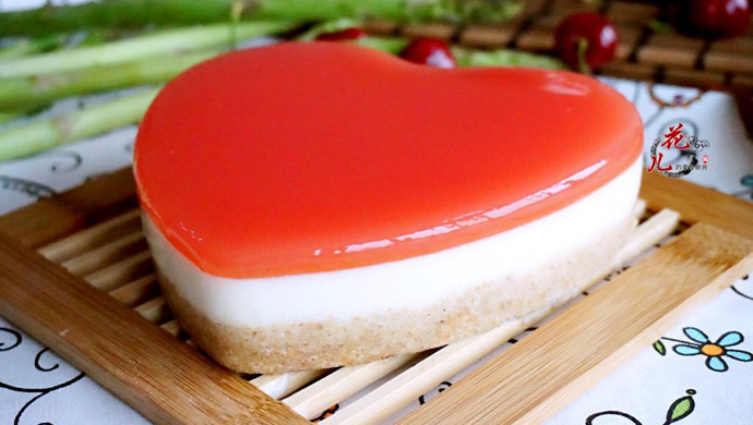 夏季养生甜品——西瓜豆腐慕斯蛋糕
