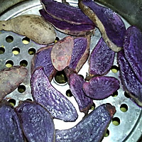 #晒出你的团圆大餐#紫地瓜饼的做法图解5