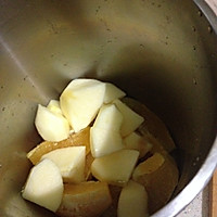 豆浆机榨果汁（苹果橙汁）的做法图解3