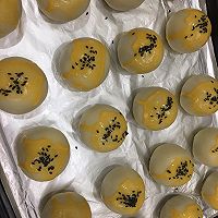 #2021亲子烘焙组——“焙”感幸福#黄油版蛋黄酥的做法图解27