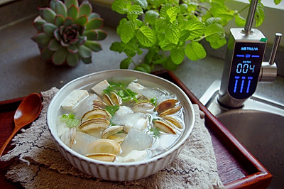 蛤蜊冬瓜豆腐汤