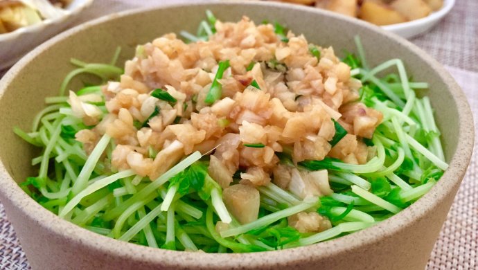 蒜蓉豌豆苗