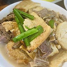 牛肉炖豆腐