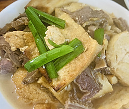 牛肉炖豆腐的做法