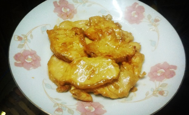 香煎肉片
