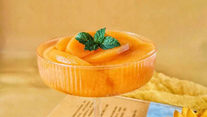 童年的味道~黄桃罐头