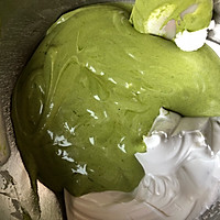 抹茶蛋糕夹心面包的做法图解6