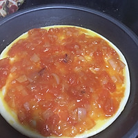 鲜虾培根蜜汁披萨的做法图解7