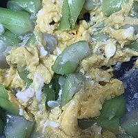 丝瓜炒鸡蛋的做法图解5